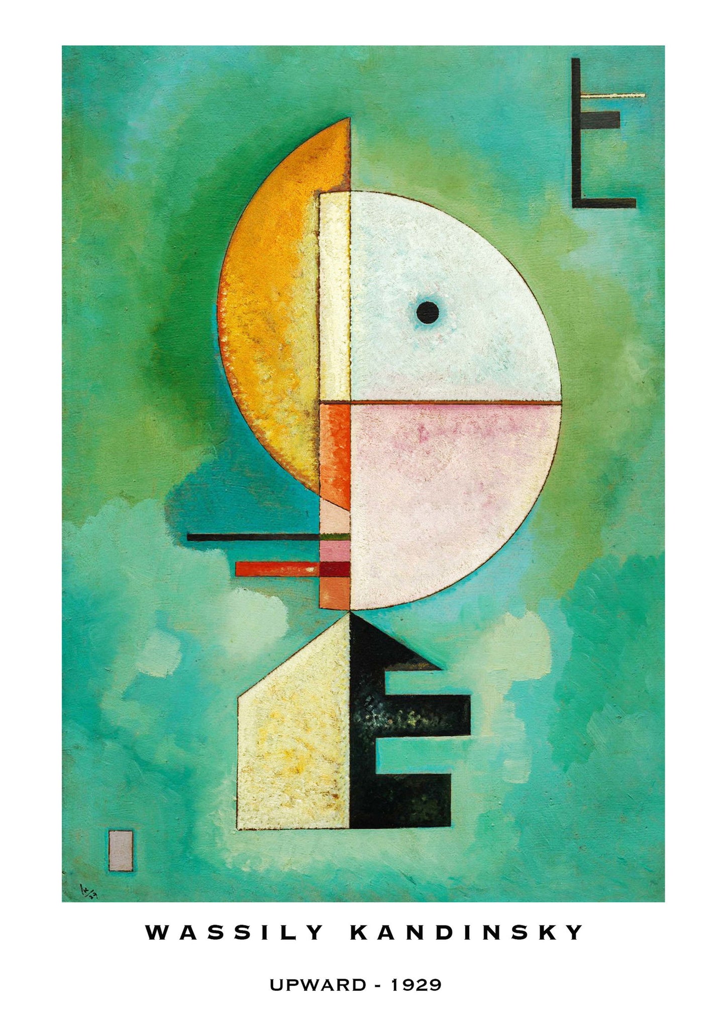 Wassily Kandinsky - Upward Poster - Hakyarts