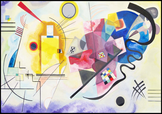 Wassily Kandinsky - Yellow-Red-Blue - Hakyarts