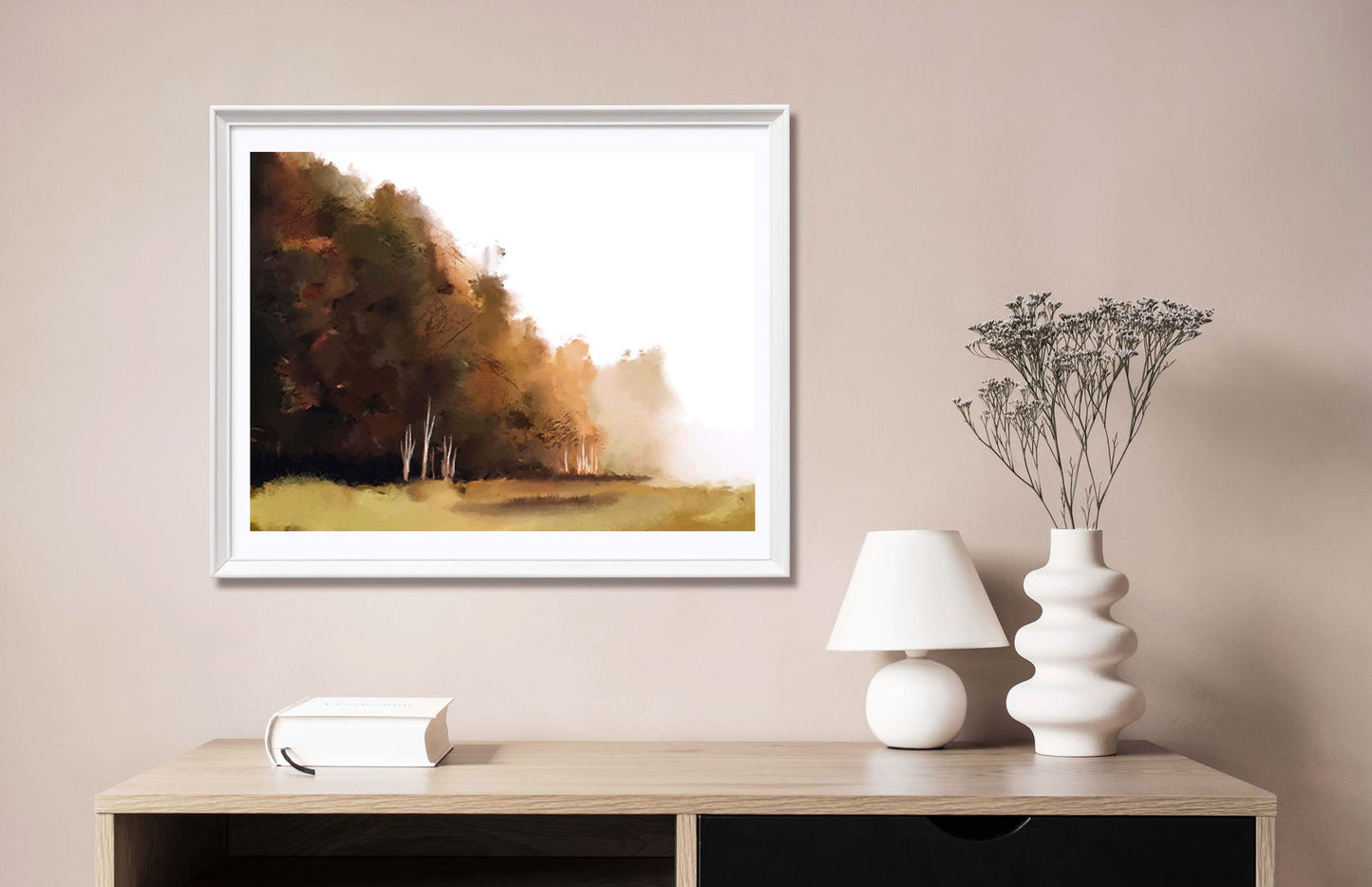 Watercolour Landscape Poster - Hakyarts