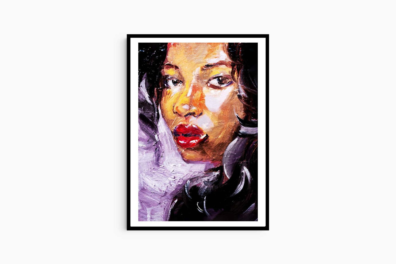 Watercolour Woman No 2 Poster - Hakyarts