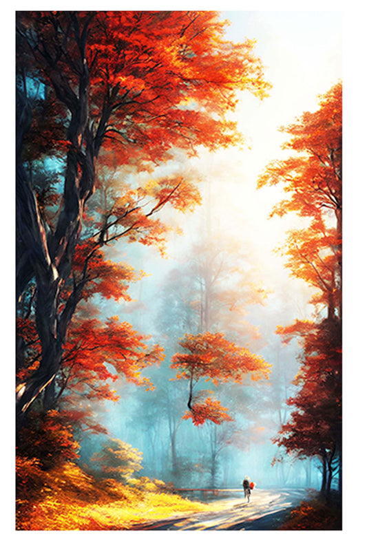 Whimsical Autumn Poster - Hakyarts