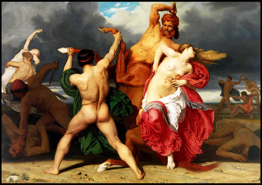 William Bouguereau - Battle Of The Centaurs - Hakyarts