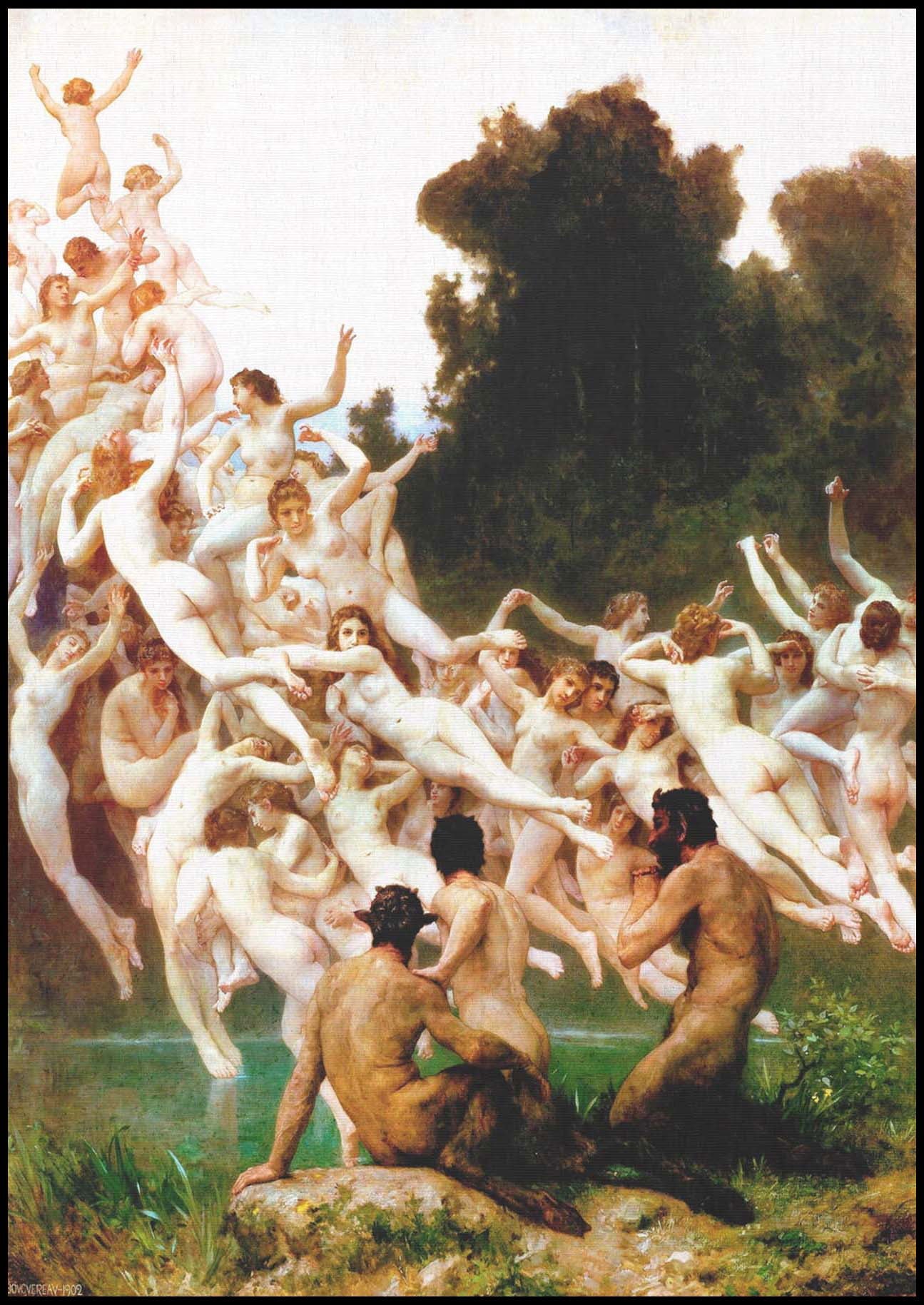 William Bouguereau - Les Oréades - Hakyarts