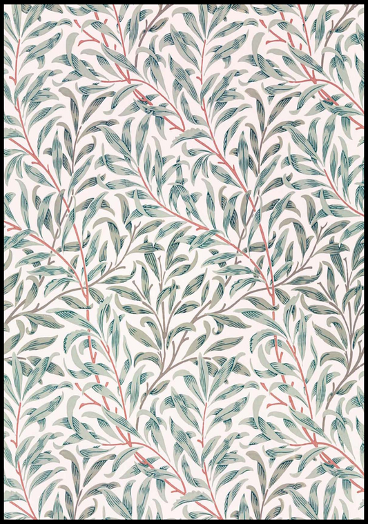 William Morris - Floral Pattern - Hakyarts