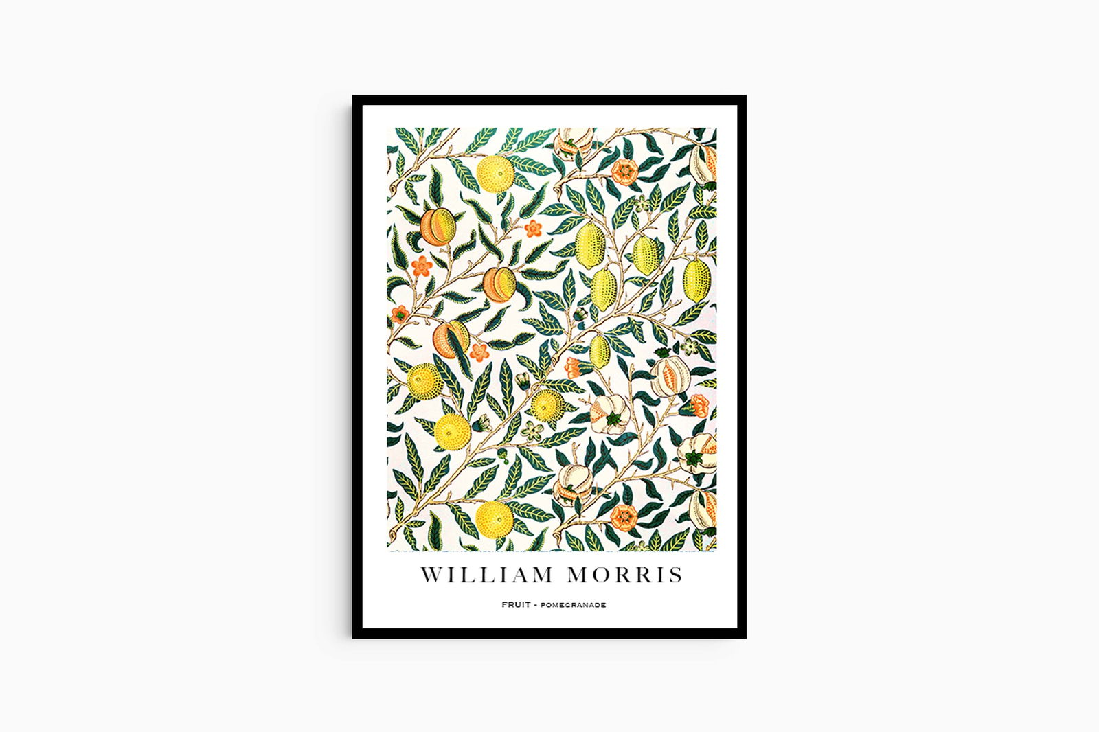 William Morris - Fruit - Pomegranate Poster - Hakyarts