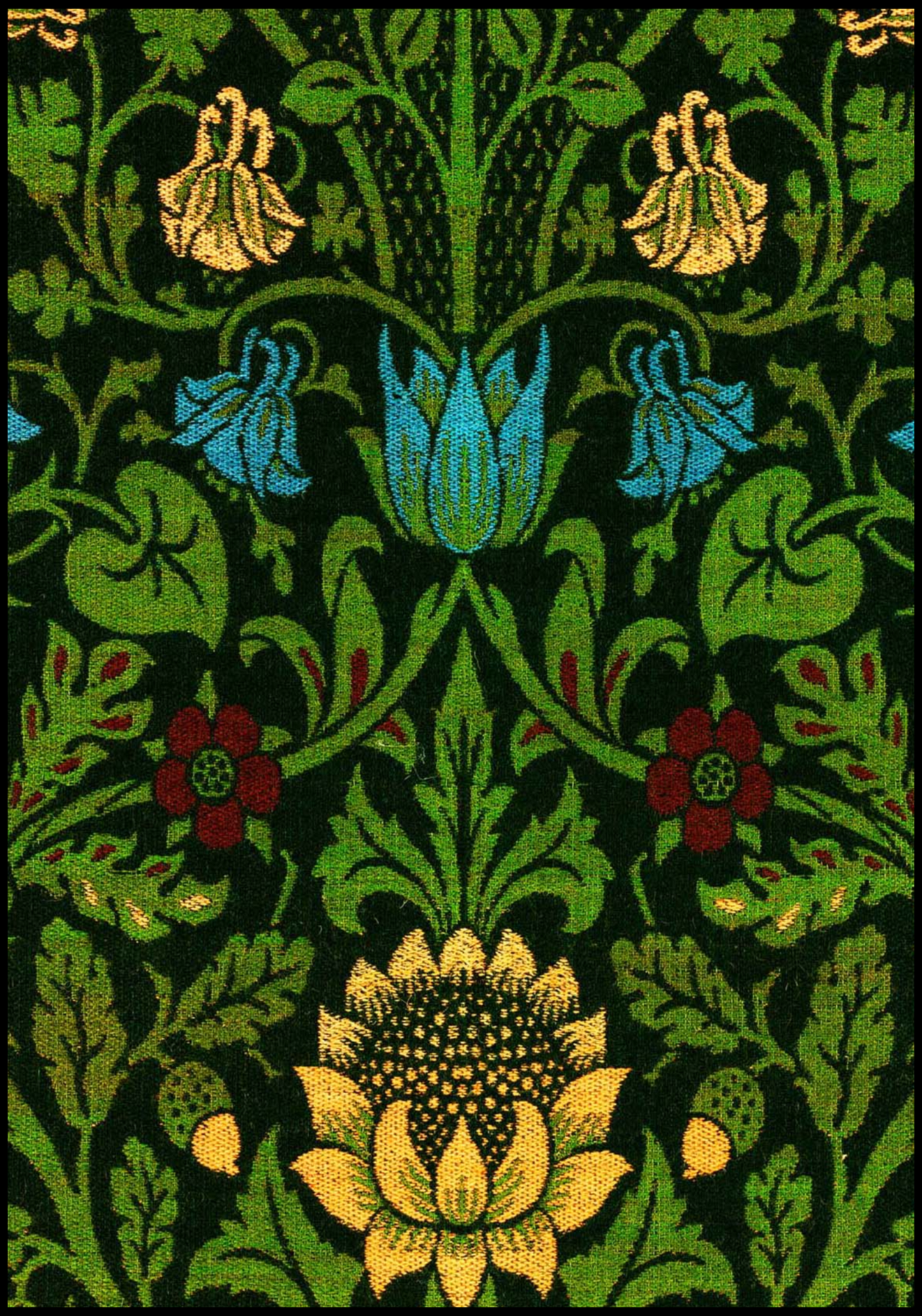 William Morris - Violet and Columbine - Hakyarts