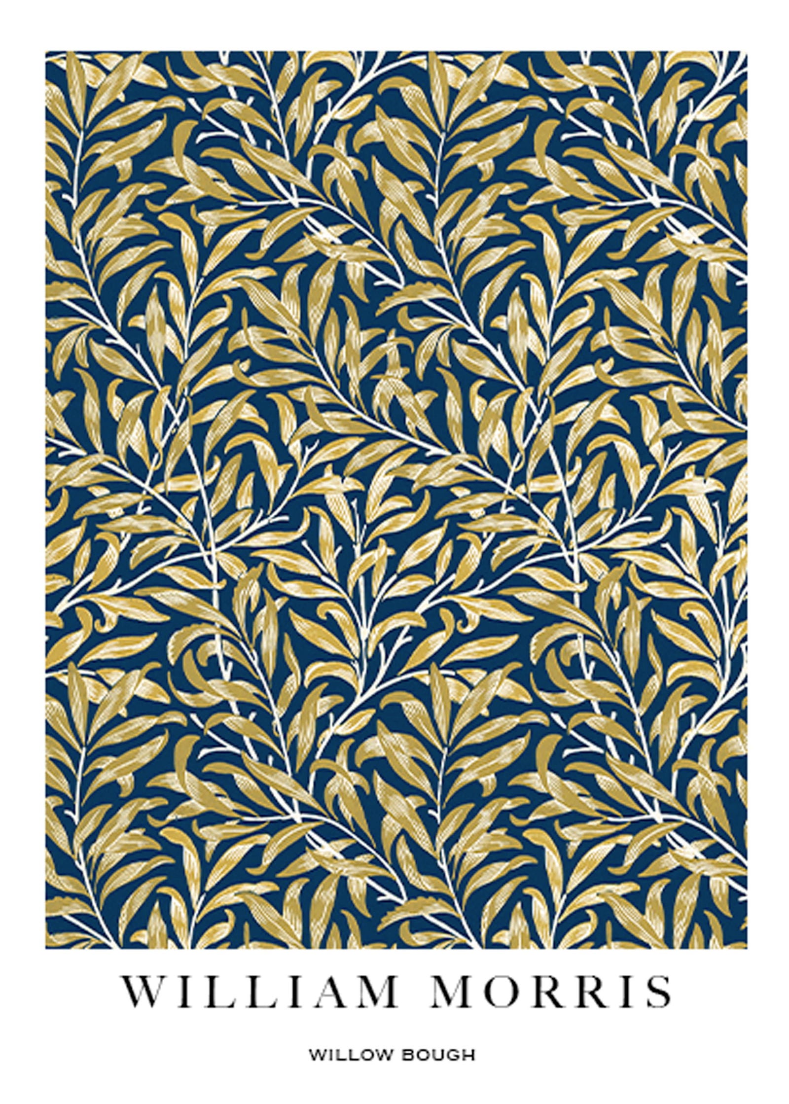 William Morris - Willow Bough Poster - Hakyarts