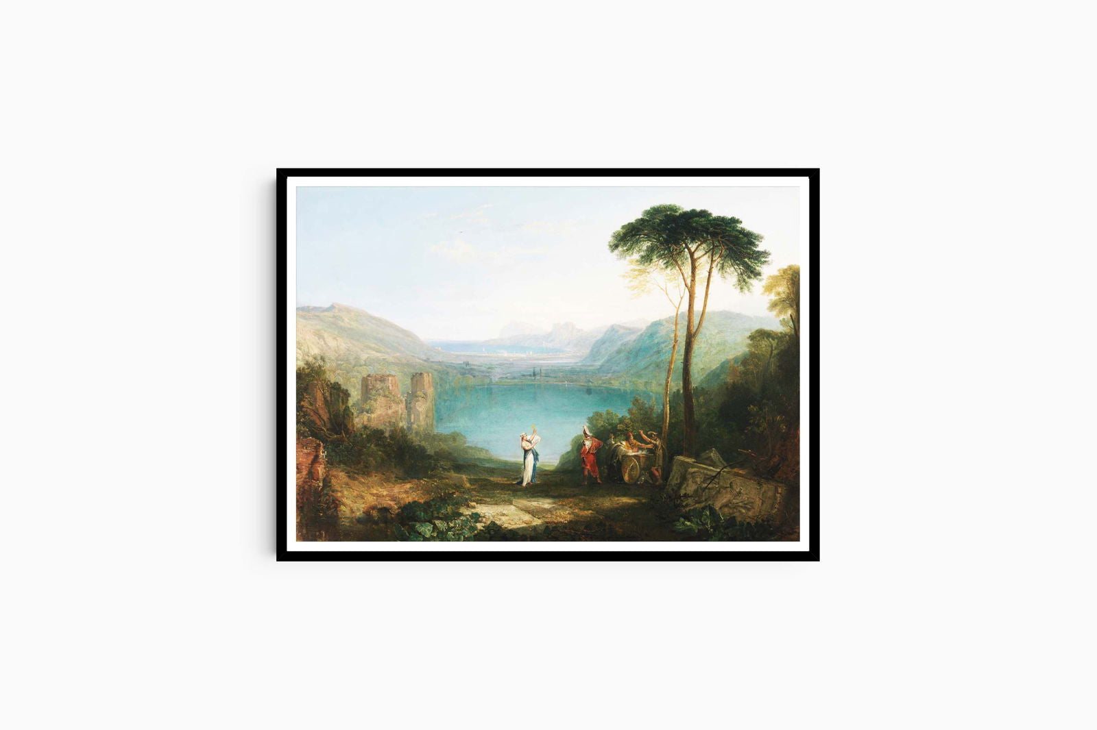 William Turner - Aeneas and the Sibyl, Lake Avernus - Hakyarts