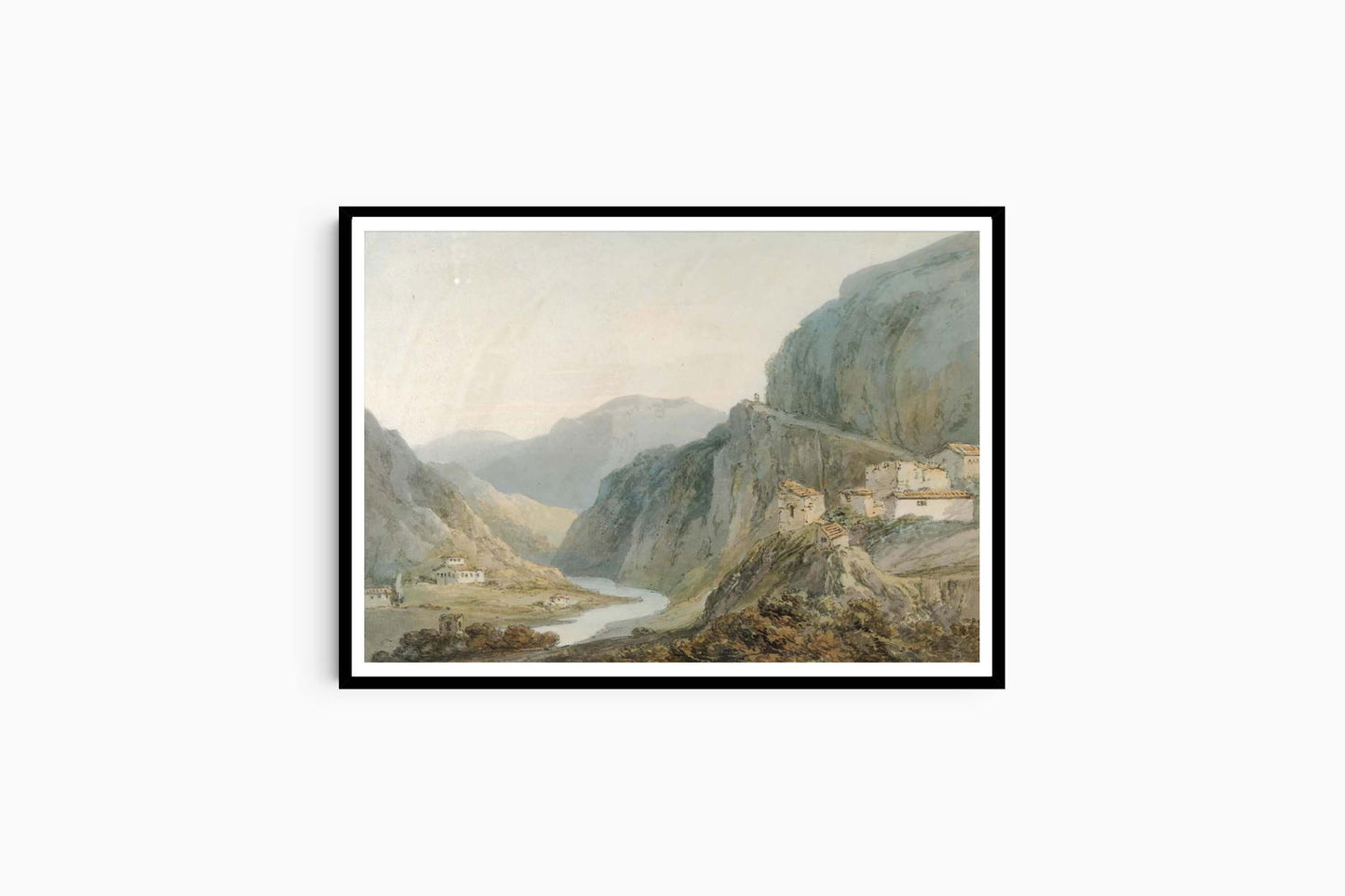 William Turner - Ascent to the Cascade of Terni - Hakyarts