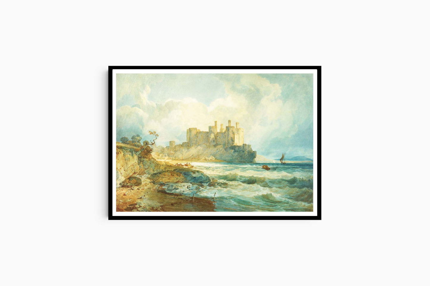 William Turner - Conway Castle - Hakyarts