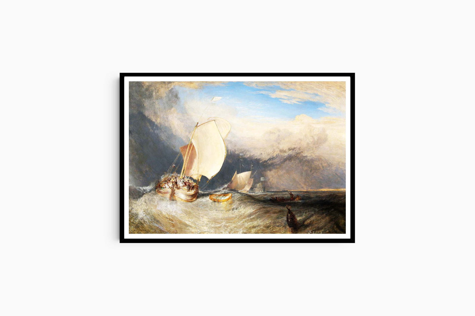 William Turner - Fishing Boats with Hucksters Bargaining for Fish - Hakyarts