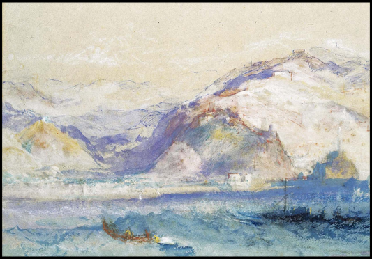 William Turner - Genoa from the Sea - Hakyarts