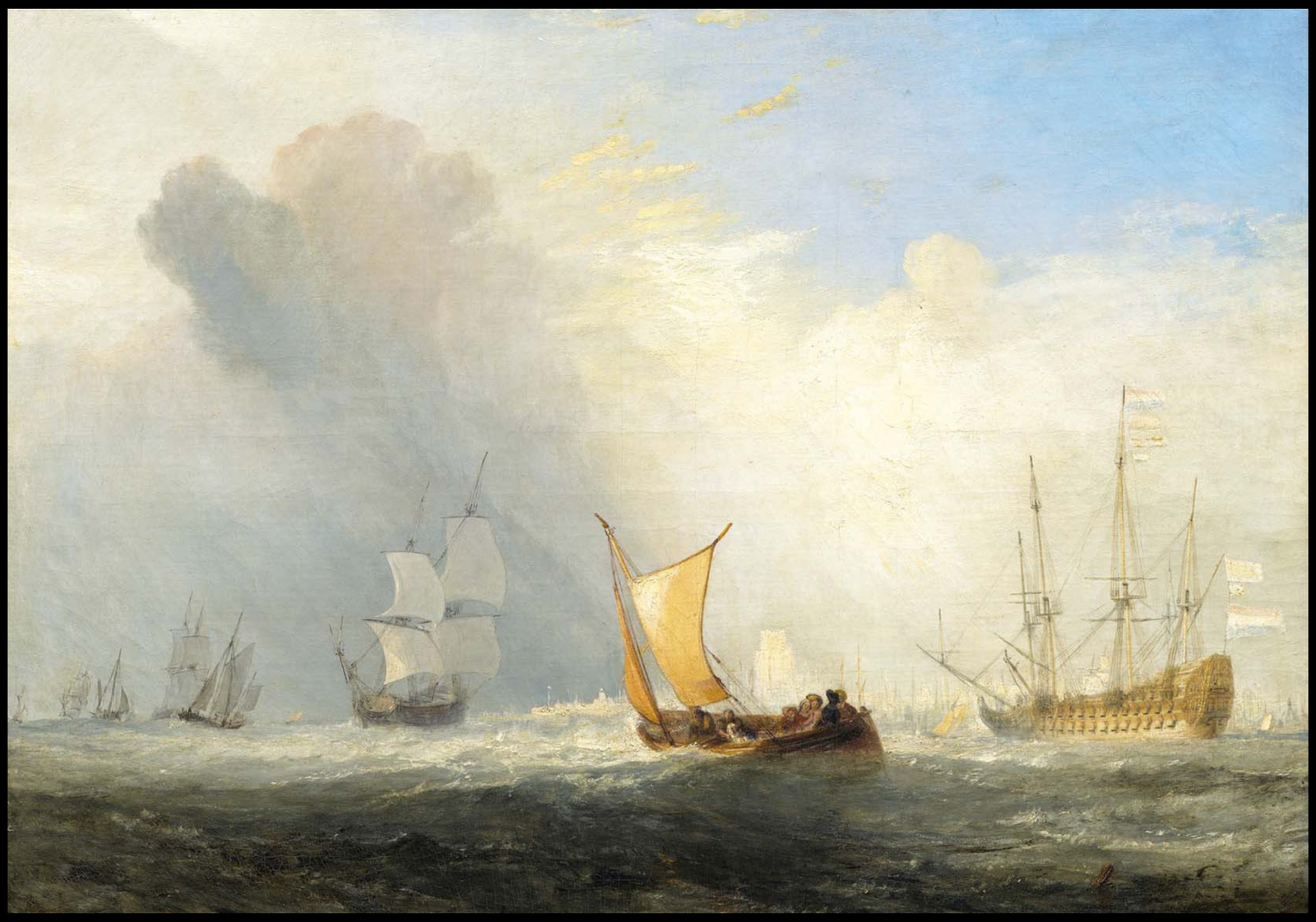 William Turner - Rotterdam Ferry-Boat - Hakyarts