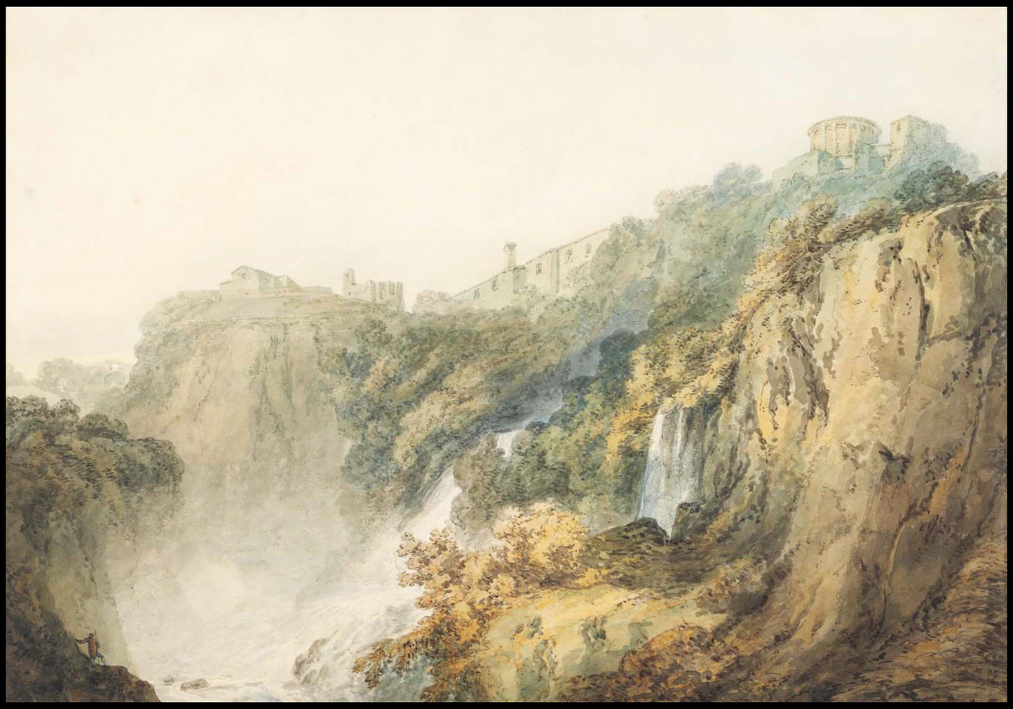 William Turner - Tivoli with the Temple - Hakyarts