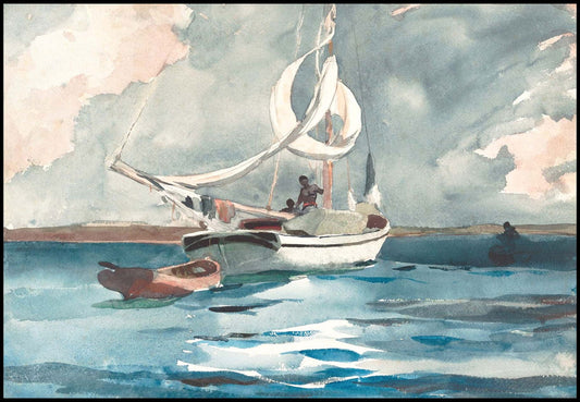 Winslow Homer - Sloop - Hakyarts