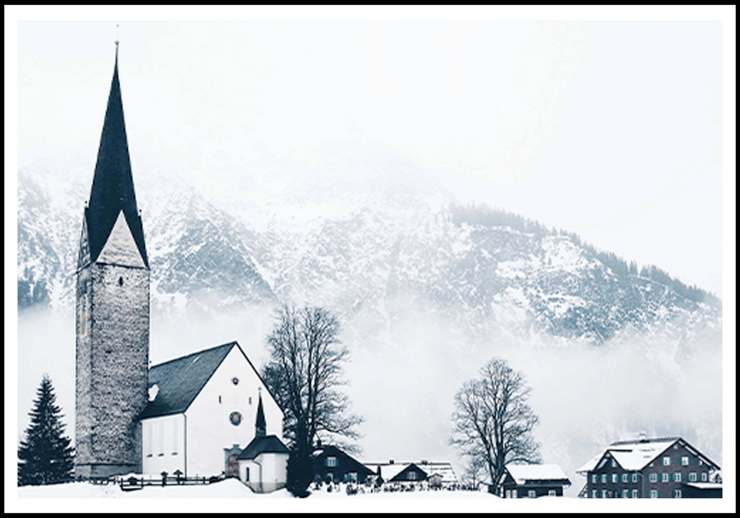 Winter Church Poster - Hakyarts