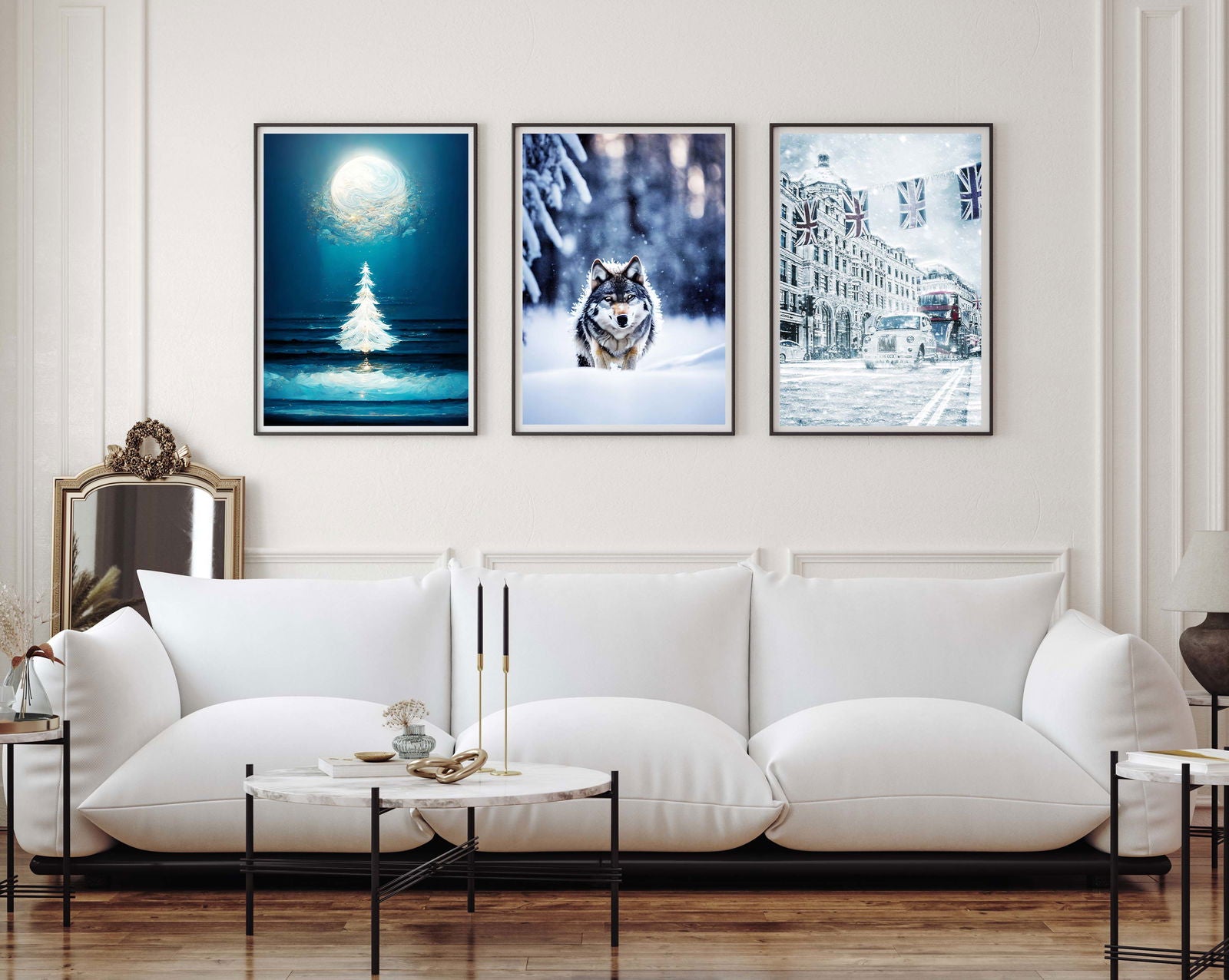 Winter Home Gallery Wall - Hakyarts