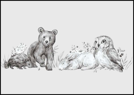 Woodland Animals - Hakyarts