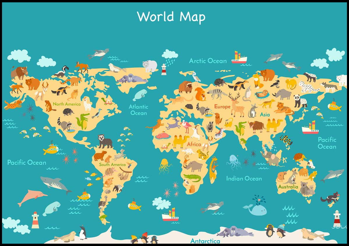 World Map - Hakyarts