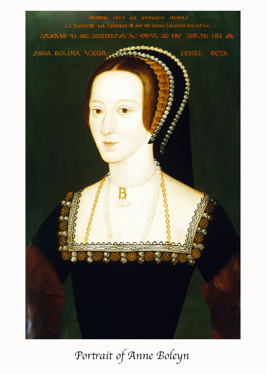 Portrait of Anne Bolyen Poster