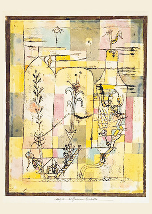 Paul Klee  - Tale à la Hoffmann