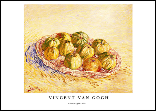 Vincent Van Gogh - Basket of Apples Poster