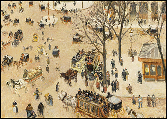 Camille Pissarro - La Place due Théâtre Français