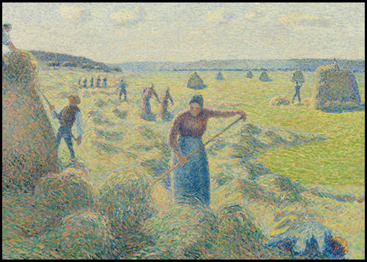Camille Pissarro - La Récolte des Foins, Éragny