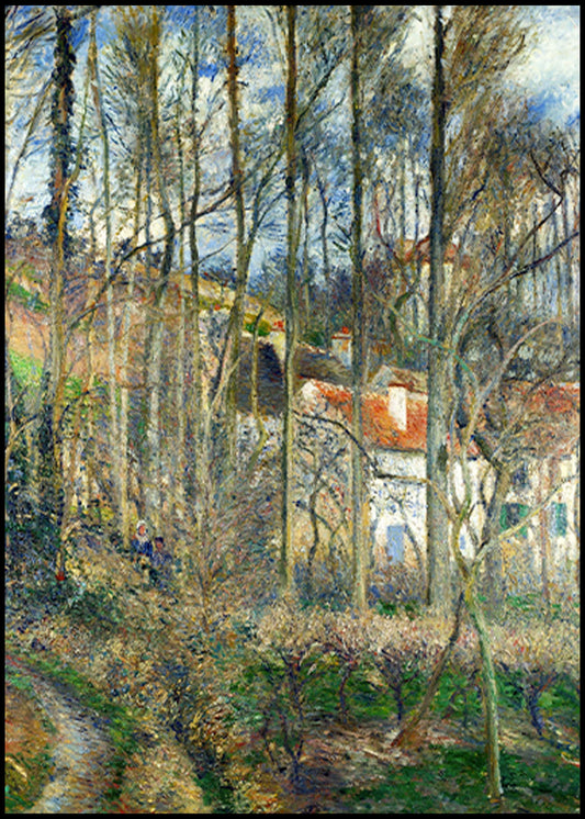Camille Pissarro - The Côte des Boeufs at L'Hermitage