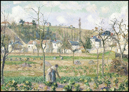 Camille Pissarro - Le Jardin de Maubuisson, Pontoise, la Mère Bellette