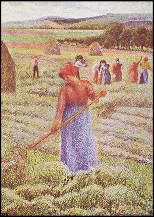 Camille Pissarro - Hay harvest at Eragny-sur-epte