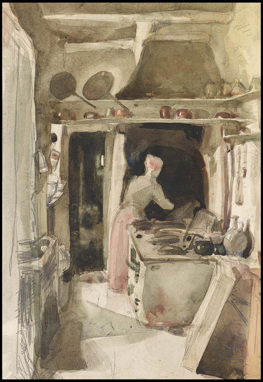 James McNeill Whistler - The Kitchen