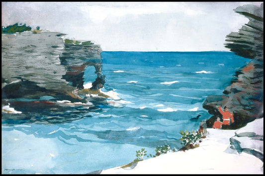 Winslow Homer - Rocky Shore