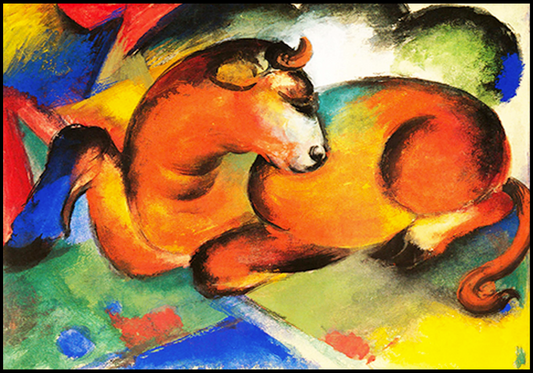 Franz Marc - The Red Bull